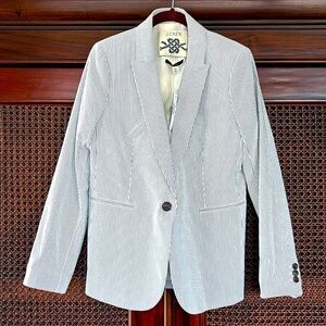 NWTs J. Crew Seersucker Jacket